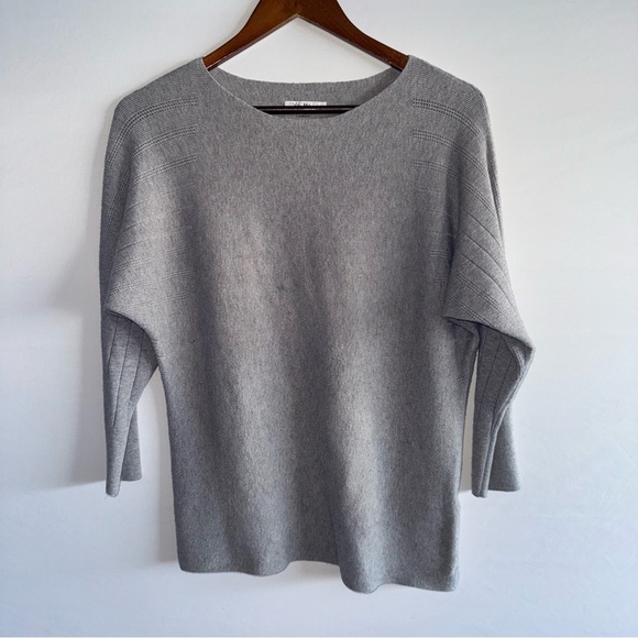 Vila Milano Grey Sweater - Picture 2 of 7